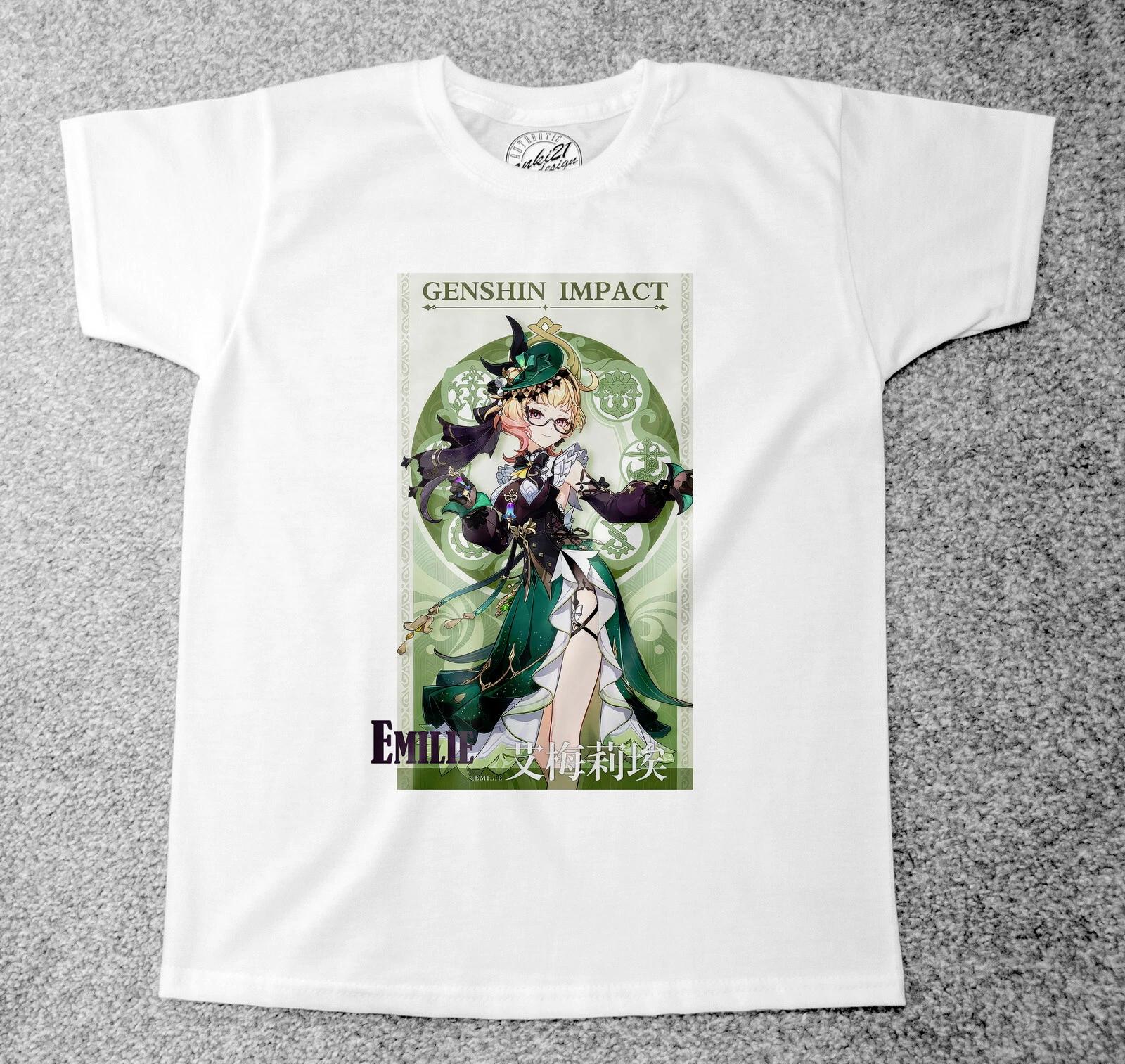 

Genshin Impact 010 Emilie Anime/Manga Childrens/Kids Adult t shirts/t-shirts 100