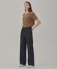 RYUL+WAI Wide Straight High-Waisted Denim Pants Deep Indigo