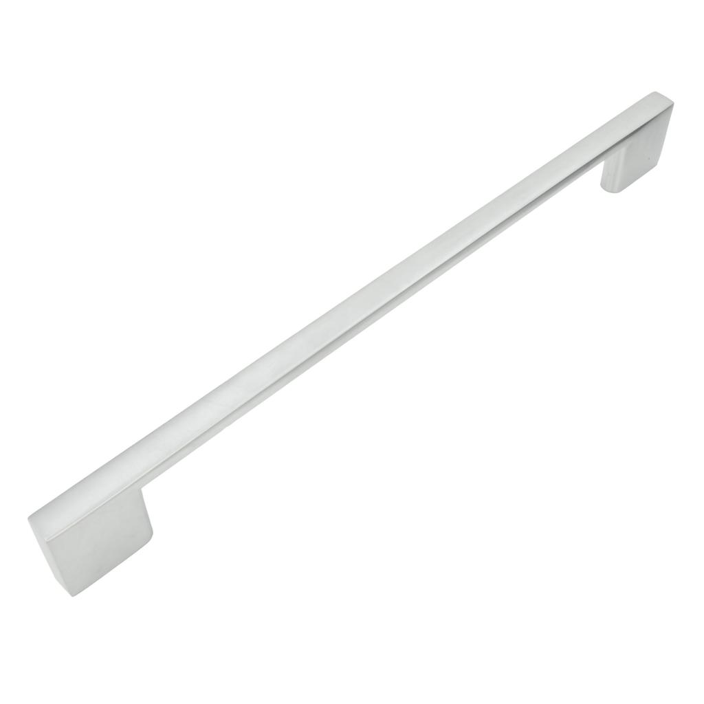 4 X Silver Furniture Handle 256 Mm Metal