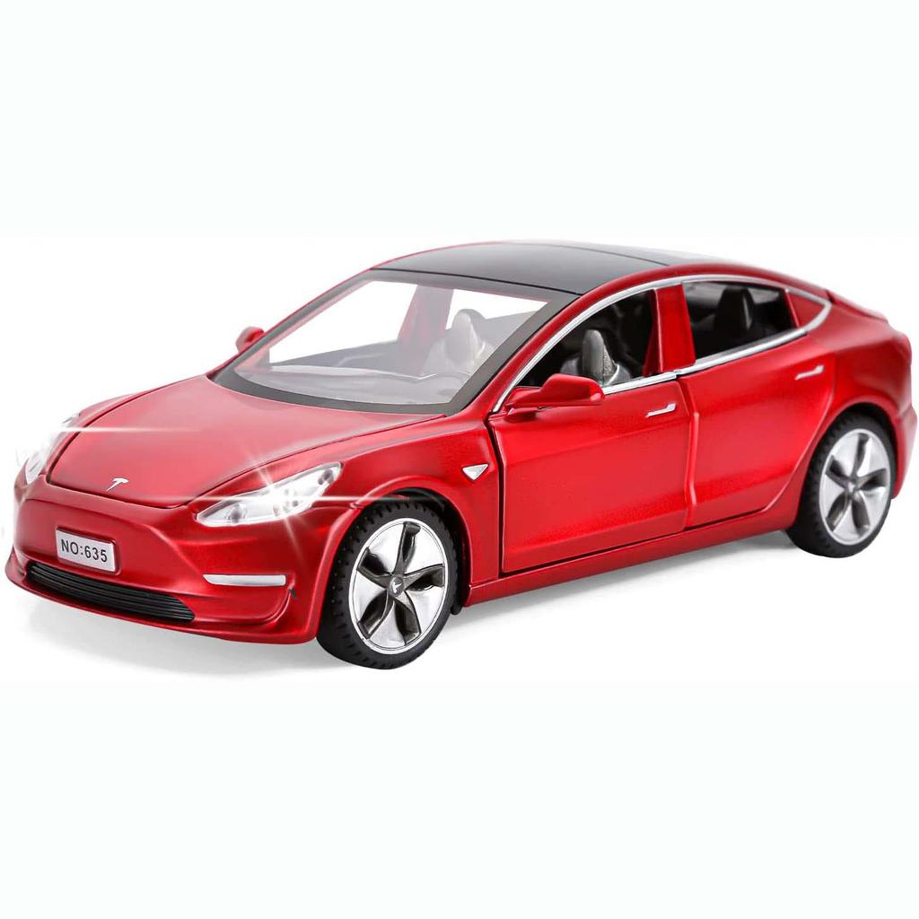 1:Model 32 v měřítku 3, litá slitina, autíčko, stahovací vozidlo se zvukem a světlem pro děti Dárková kolekce pro dospělé