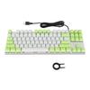 Mechanical Keyboard 87 Keys Blue   Ergonomic Multicolor Backlight Design Gaming Keyboard for   Typists