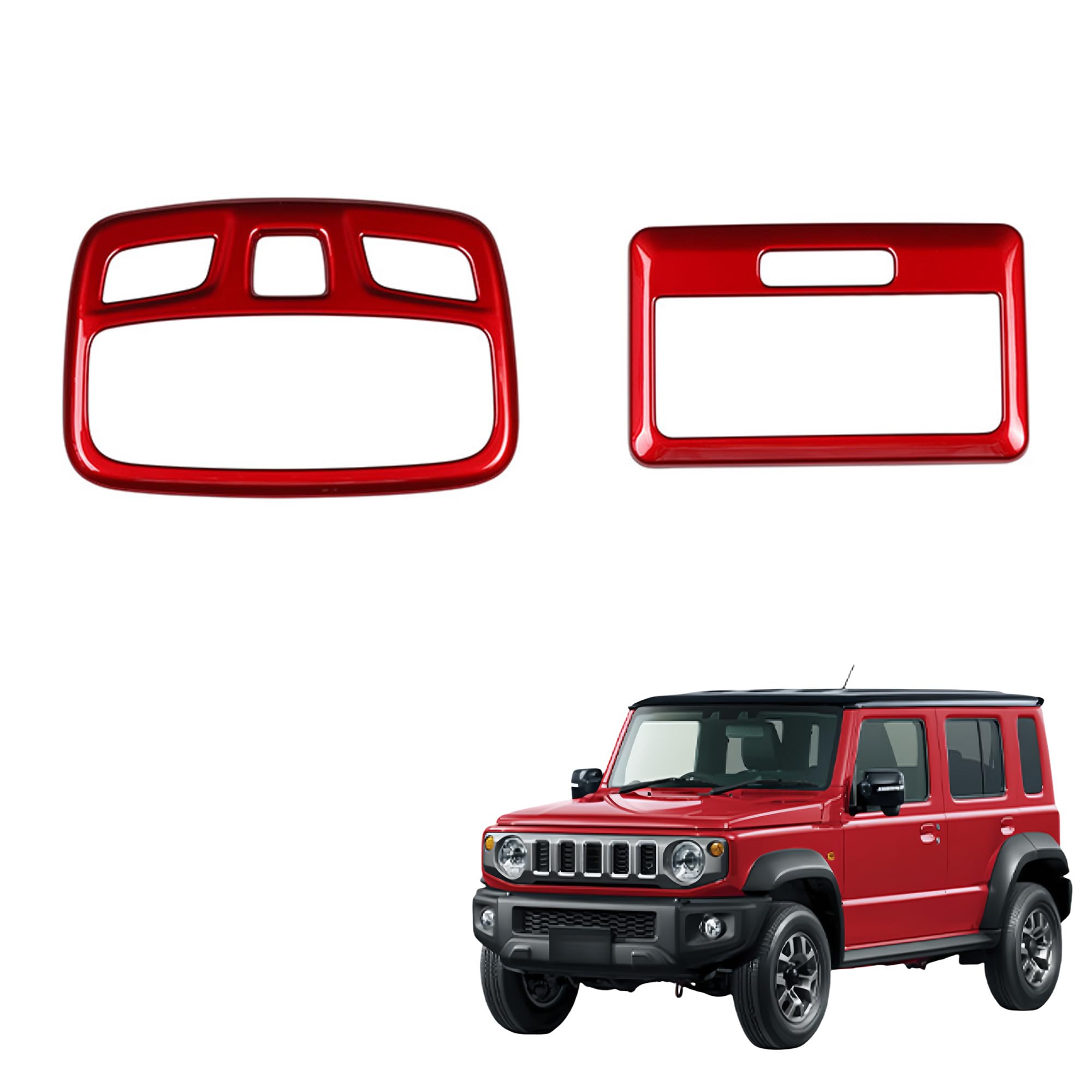 Kylorune Compatible with Jimny & Jimny Nomad & Jimny Sierra 100mm красный