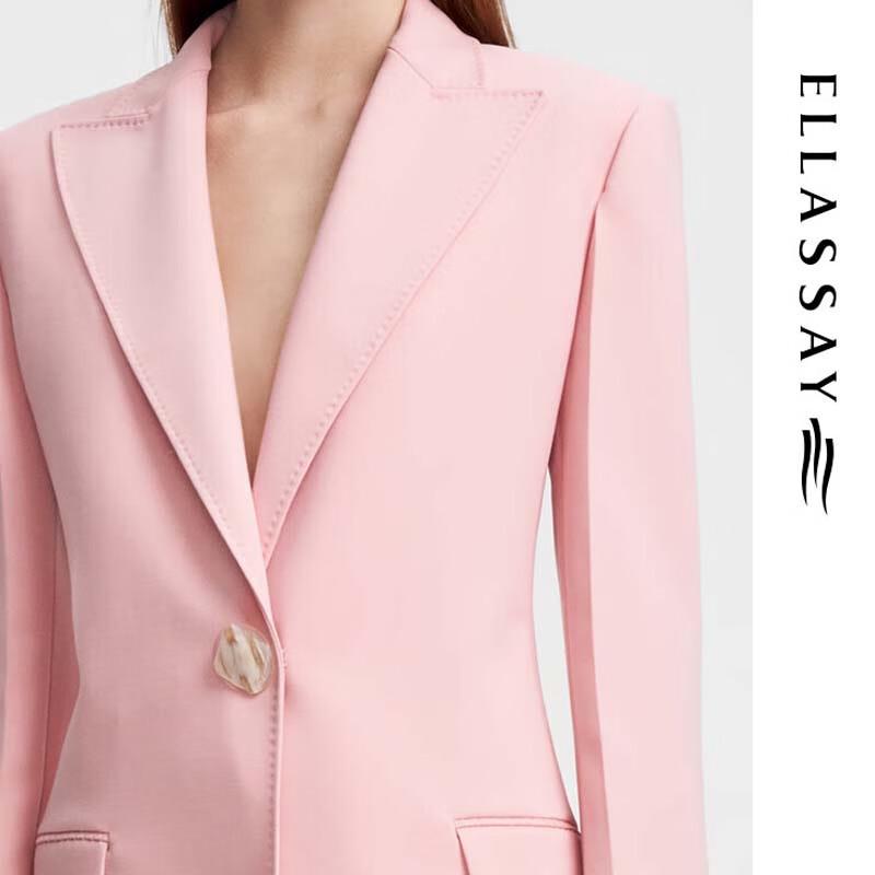 ELLASSAY Women's Classic Fit Wool Blend Blazer