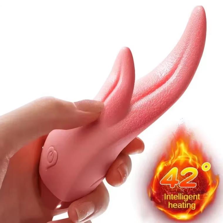 G Spot Clitoris Vagina Anal Tongue Licking Vibrator for Women Female Masturbation Couples Nipple Stimulation Adults Sex Toys