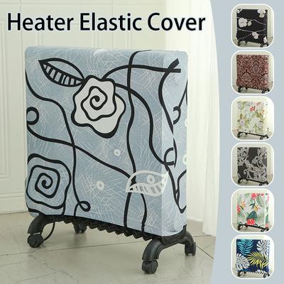 Elastic Universal Radiator Cover Household Oil Tin Dust Cover Electric Heater Dust Cover Stretch Radiator Protective Cover