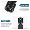 Spanner Set Drive Converter Impact Tool Wrench Socket Adapter Drill Chuck Converter Ratchet Socket