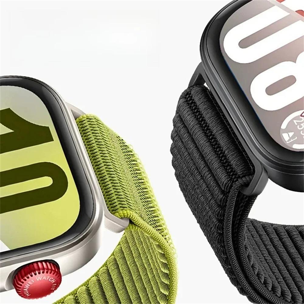Field Nylon Loop Strap for Huawei Watch Fit 4 Pro Woven Sports Smartwatch Wristband for Huawei Watch Fit 3/4 Bracelet Watchband