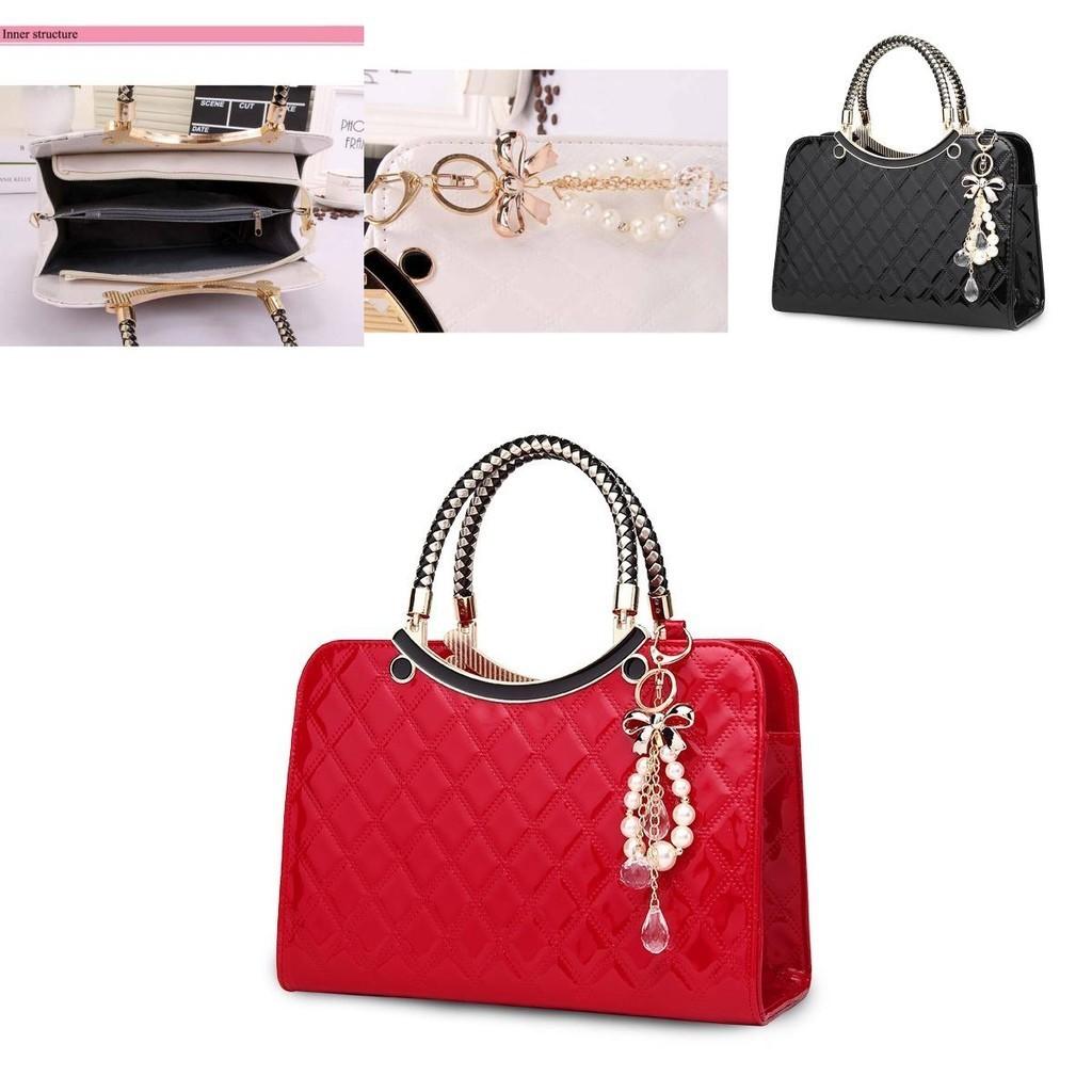 Premium Quality Ladies Handbag With Ornament And Large Capacity Design