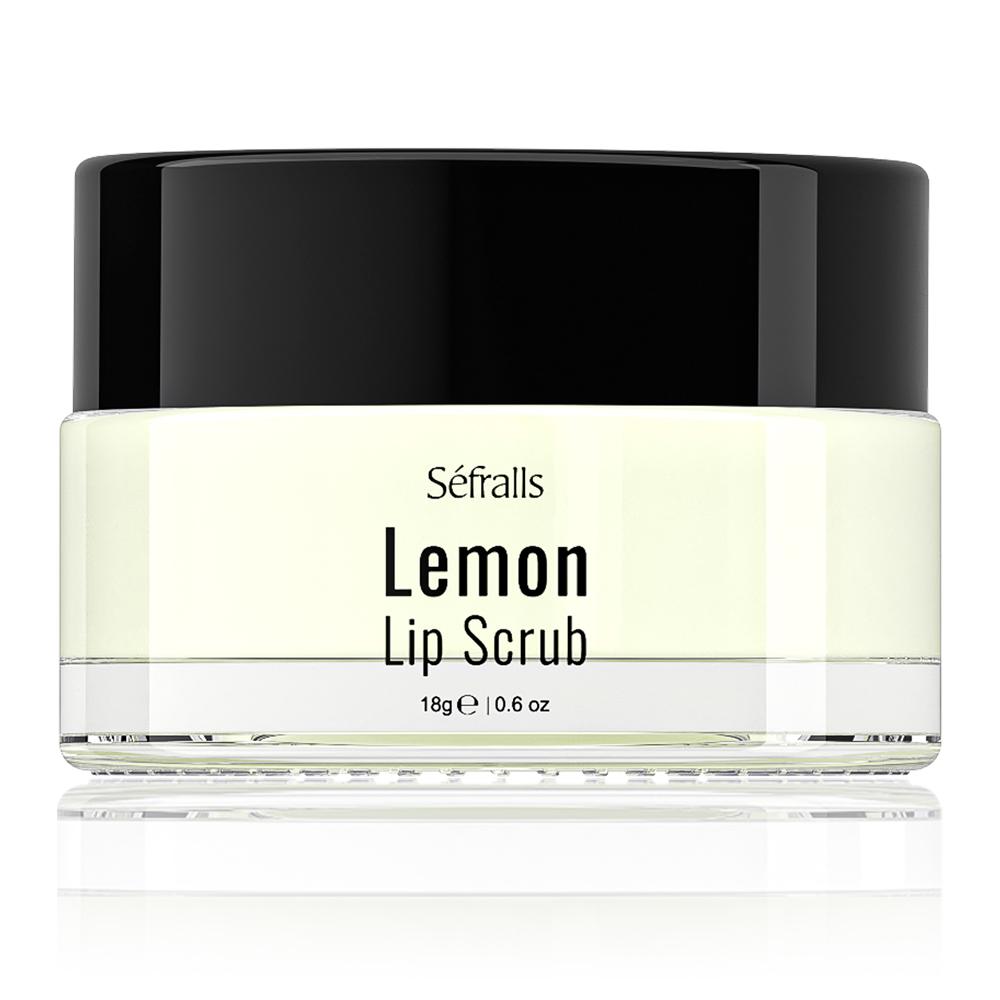 Lemon Lip Scrub 18g Lips Care Nourishing and Moisturizing Lip Care Exfoliating Scrub
