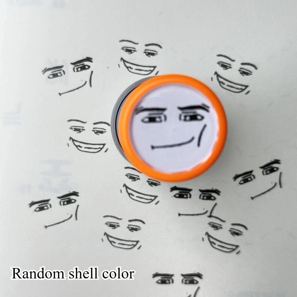 

Reusable Funny Expressions Seal Cartoon LED Seal New Characters Photosensitive Seal 2