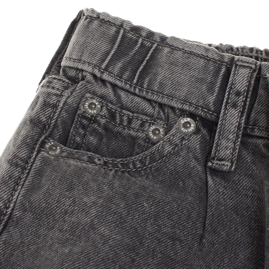 High-Waist-Barrel-Jeans 725860 für Mädchen