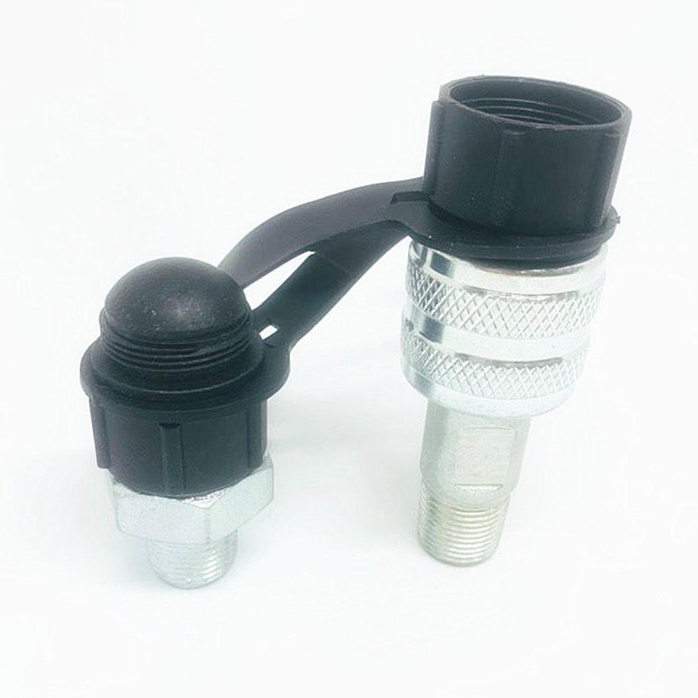 8 (Mm) Hydraulic Coupling External Thread Plated Steel