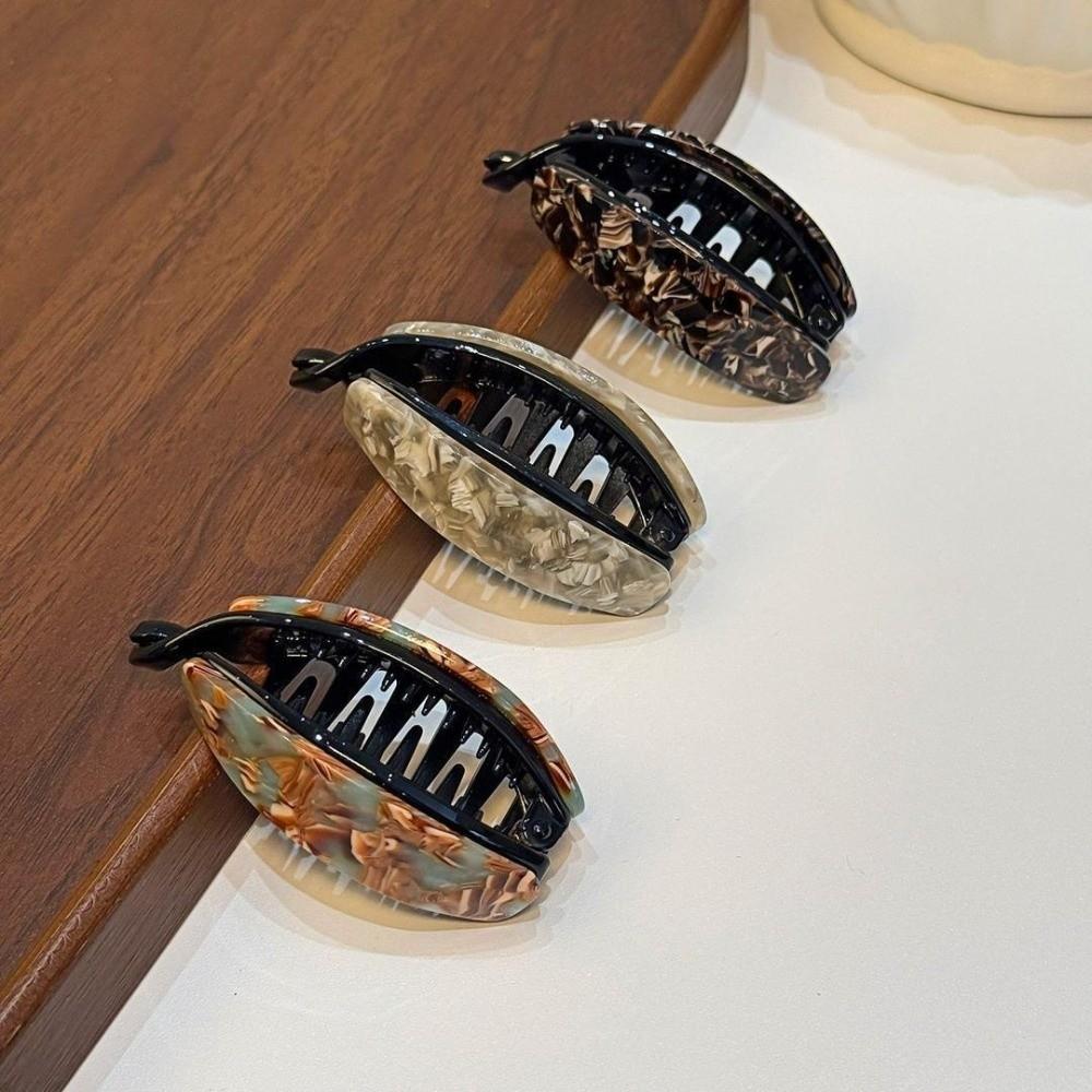 Curved Banana Shape Banana Hair Clip Spring Hinge Vertical Hair Clip Hair Claw Clip Half Up Styles