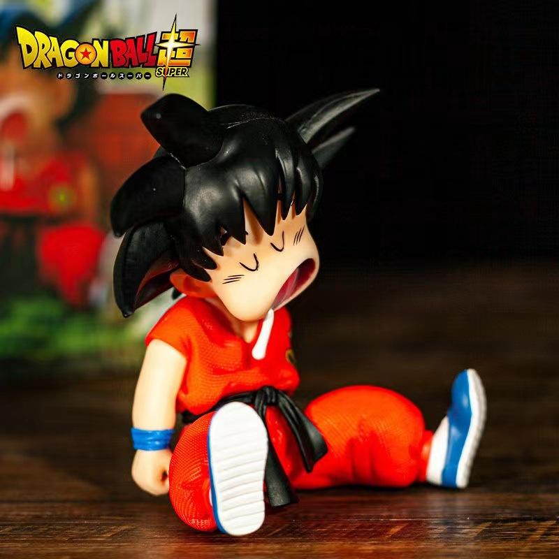 Anime Dragon Ball Figure Z Sleep Son Goku Figure Super Saiyan Goku Gk PVC Action Figures Set Model Toys Presents