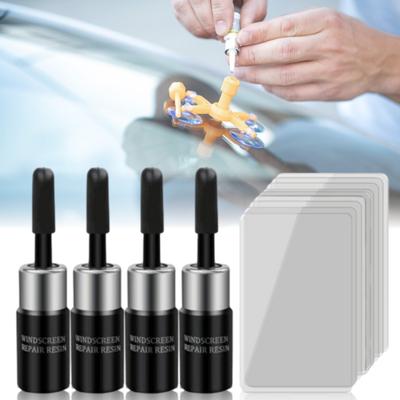 Riparazione Parabrezza Auto Fluido Riparazione Vetro Kit Ecologico Auto Resina Universale Parabrezza Graffi