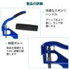 AeKeatDa Hand Press Machine with 3 Types of Hook Punching Rivet Machine with 3000 Grommet Press Eyelet Punching Hole Punching Model Inner Diameter