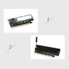 TXB008 Pcl-Express X16 Solid State Drive Adapter Card M.2 to PCIE3.0 Computer Expansion Card with Heat Dissipation Fin