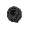 2inch Flush Pull Slam Latch Marine Boat Hatch Round Pull Latch Locking Style with Keys for RV Yacht
