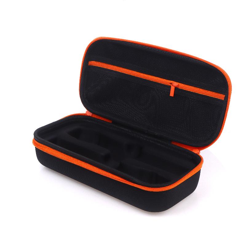 1Pcs Handheld Dual Mic Travel Case Microphone Case For  Partybox Wireless Mic Carrying Case Microphone Protable Storage Bag