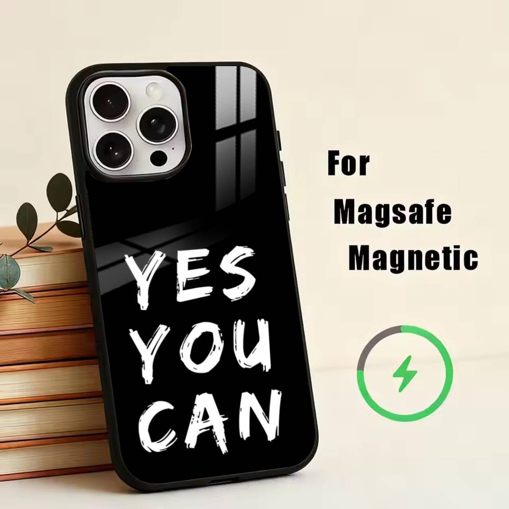 You can do it  Phone Case For iPhone17,16,15,14,13,12,11 Plus,Pro Magnetic For Magsafe Wireless Charging