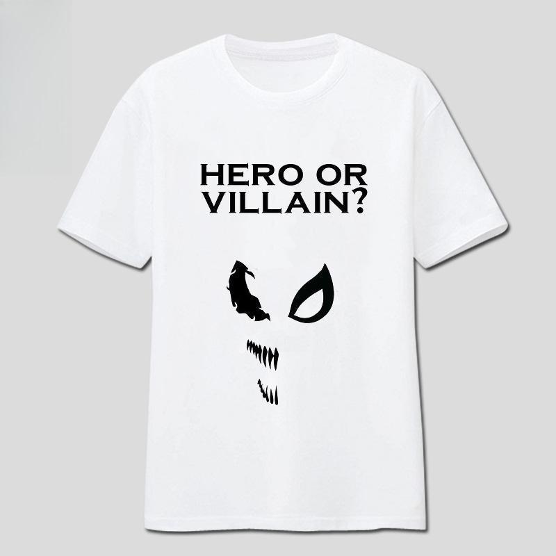 Originální filmové periferní tričko Letní Venom Venom Potištěné Pánské a dámské tričko Krátký rukáv Bunda