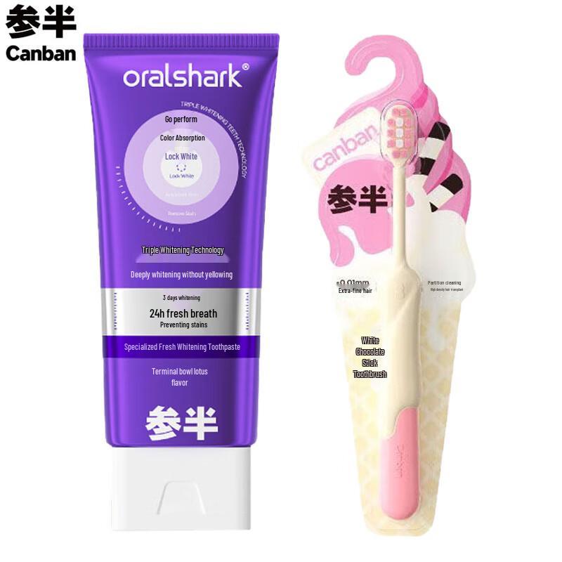 

CanBan Whitening Toothpaste & Brush Set