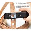 12mm Circle Hole Punch Paper Punch Hand-Held Round Single Hole Punch for ID Cards PVC Card