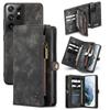 Suitable for Samsung S22 Phone Case, A52 Wallet Phone Leather Case, S21FE Multifunctional Two-in-one Protective Case