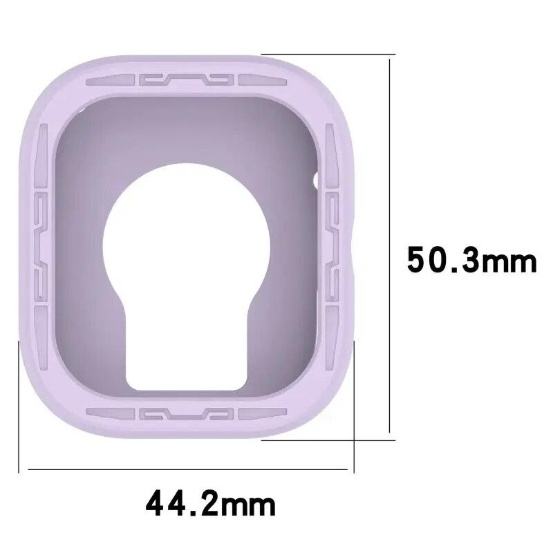 Silicone Case Cover For Redmi Watch 4 Smart Watch Case Soft TPU Protective Bumper Protector Shell For Xiaomi Redmi Watch4
