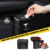 Car Trash Can with Lid, Suitable for Model 3, Model S, Model X, Model Y, SpaceX New Energy Vehicle Interior Accessories