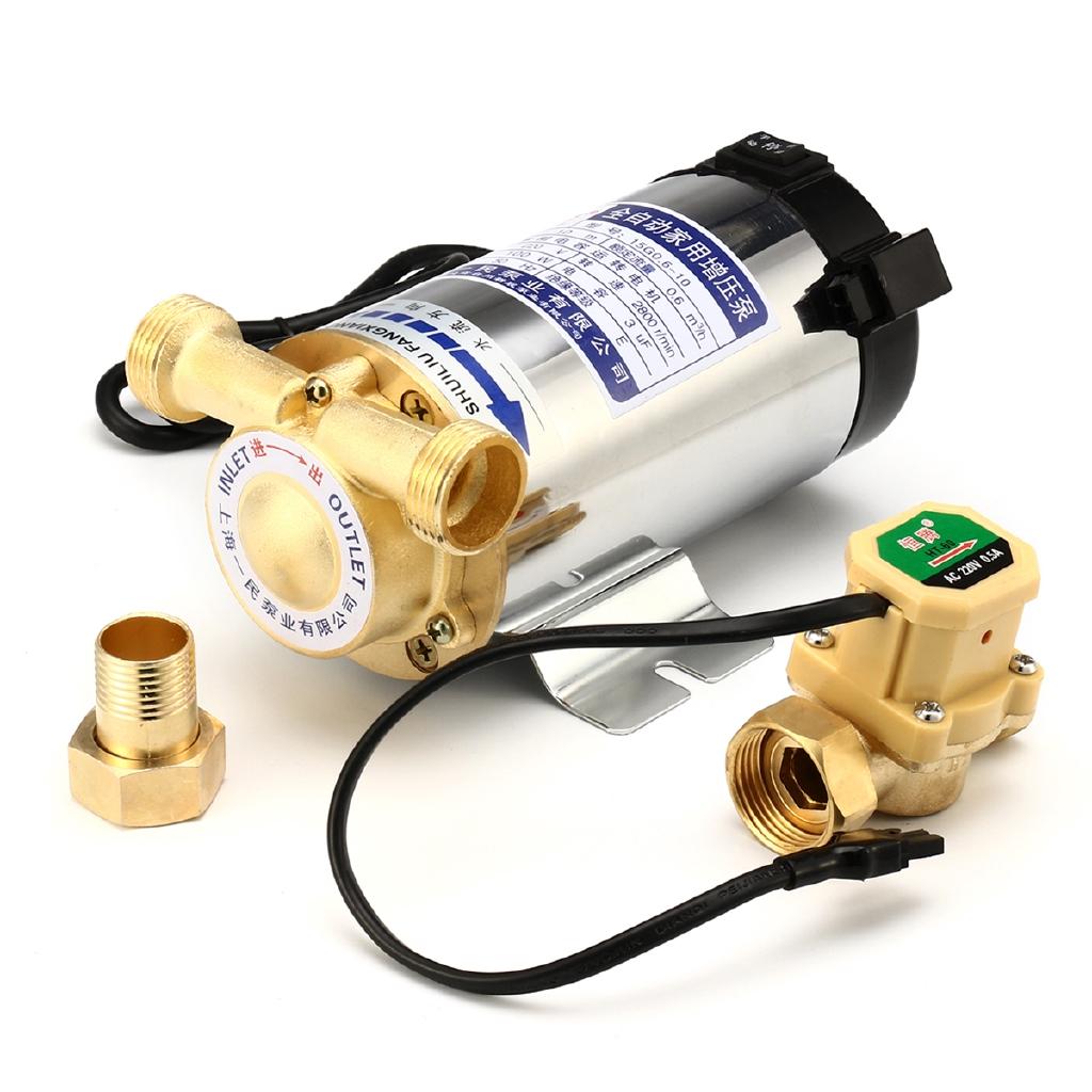 100W 150W Pipeline Pump Automatic Circulating Water Booster Pump 220V/50HZ Electric Pressure Pump Boosting Pump For Water Heater