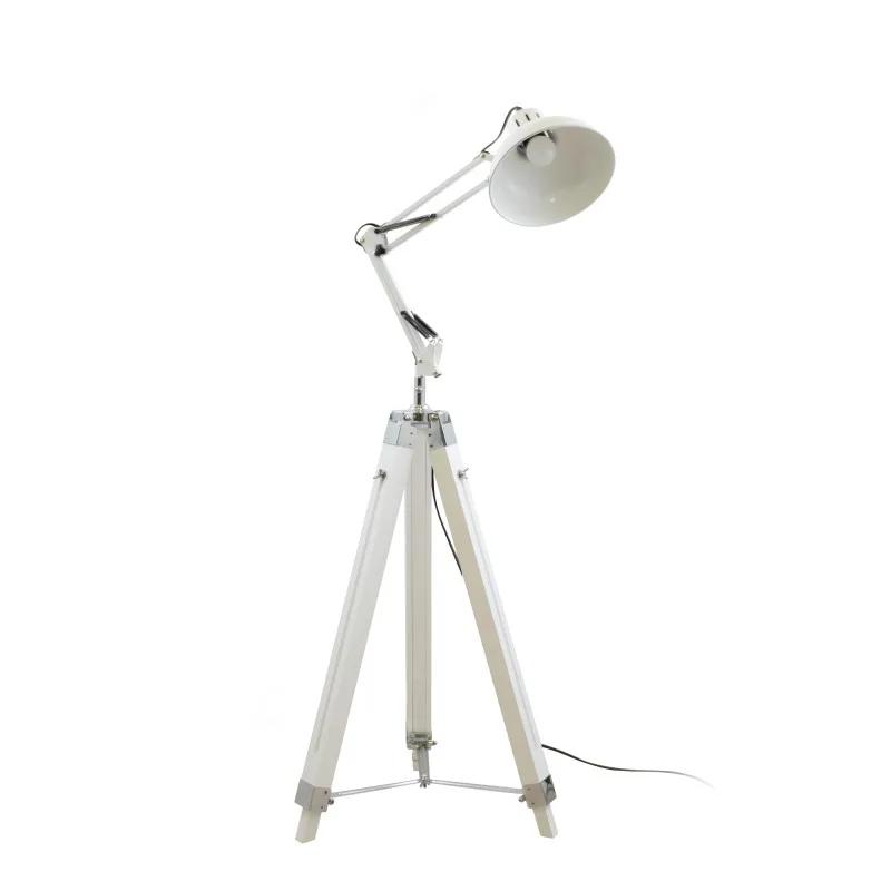 Gasoline - Office_p_170_pure - Blanc - Lampadaire Décoratif - Bois Et Métal - Hauteur 170 Cm