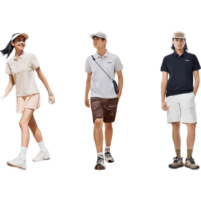 TOREAD Unisex Outdoor Quick-Dry Polo T-Shirt L