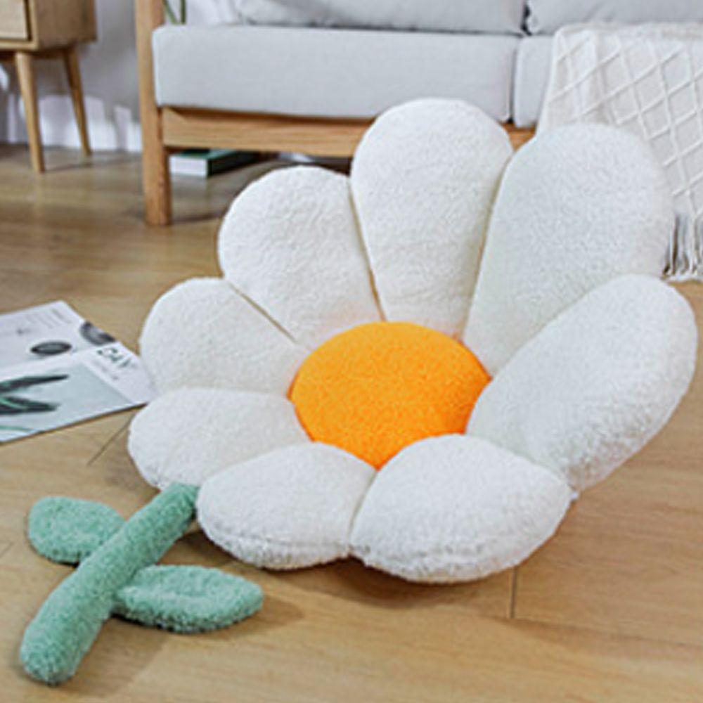 

Warm Large Floor Butt Relaxing Winter Lumbar Back Cushion Pillow Office Flower Cushion