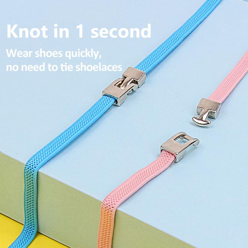 Fashion Metal Shoelace Magnetic Buckle Shoes Accessories Sneaker Kits Metal Laces Buckle 4 Style Shoe Decorations