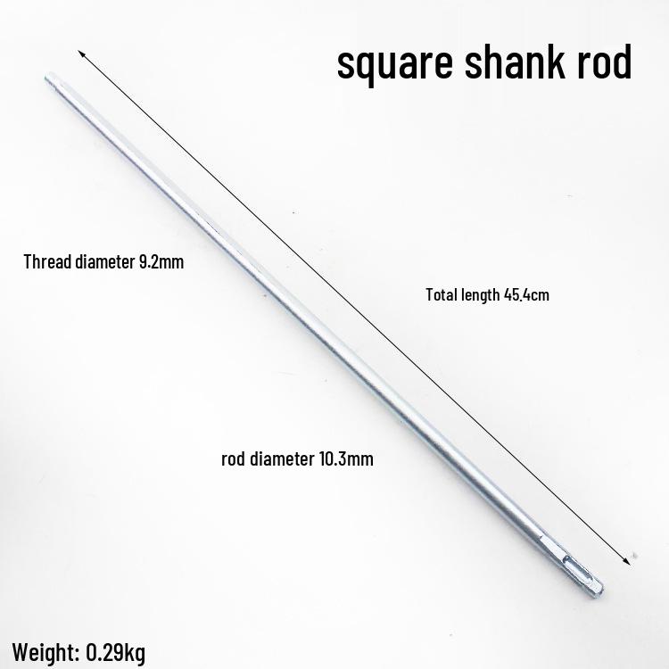 Electric Impact Drill with Hammer & Aircraft Modes, Putty Powder Mixing Rod & Impeller Head Attachment