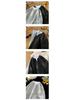 Men's Waffle Knit Two-Piece Collar Sweatshirt - Heavyweight Long Sleeve Casual Top for Spring & Autumn Trend