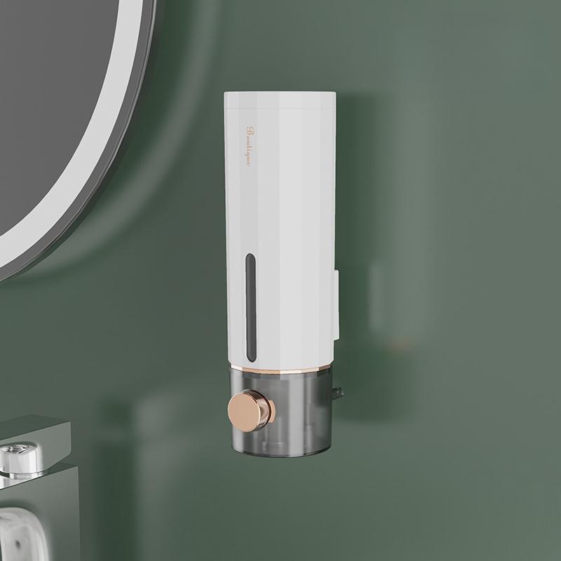 450ml Manual Wall Mounted Bathroom Liquid Soap Dispenser Washing Hand Sanitizer Family Hotel Shower Gel Bathroom Accessories