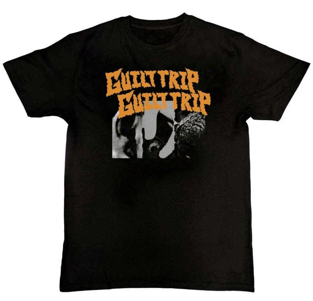 GUILT TRIP eye Band Graphic Print Mens T-Shirt XXXL