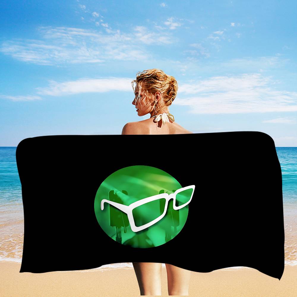 

Fishing Logo K-Kordas Beach Towel Colorful Bath Towels For Girl Microfiber Quick Dry Sand Free Beach Yoga Spa Gym Pool W30*H60(CM)