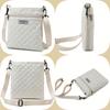 Fashionable Lightweight Multicolor Oxford Fabric Travel Bags, Quilted Pattern, Zipper Closure, Adjustable Strap