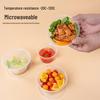 HANDUNYOU Disposable Round Meal Prep Containers with Lids