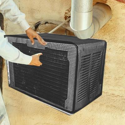 Mesh Window Air Conditioner Cover U-Shape Mesh Cover For Outdoor Air Conditioner Professional Grade Prevents Clogging AC