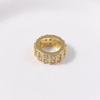 Round Large Hole Wheel Spacer Beads for DIY Jewelry, Bracelets, and Necklaces
