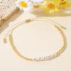 Niche Design Imitation Pearl & Gold Bead Bracelet: Luxurious, Versatile, Personalized Jewelry.