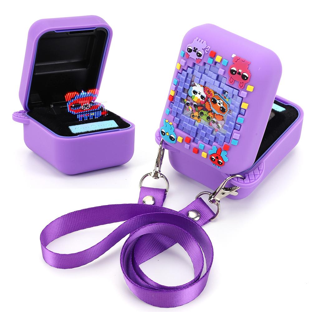 3D Animal Print Silicone Case Protective Case Shockproof Protective Skin Sleeve Anti Drop for Bitzee Interactive Toy Digital Pet