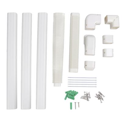 Air Conditioner Decorative PVC Line Set Cover Kit for Mini Split Heat Pump Line Set Cove Kit