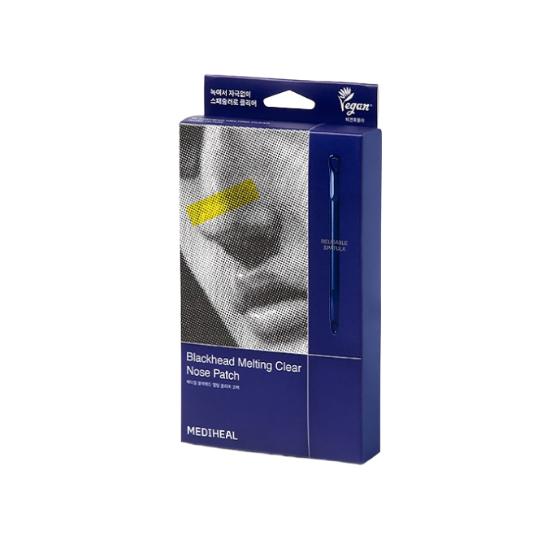 MEDIHEAL Blackhead Melting Clear Nose Pack Pore Cleansing & Sebum Care 16ml x 4 Sheets