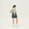 LEJU Denim Cargo Skirt - Blue