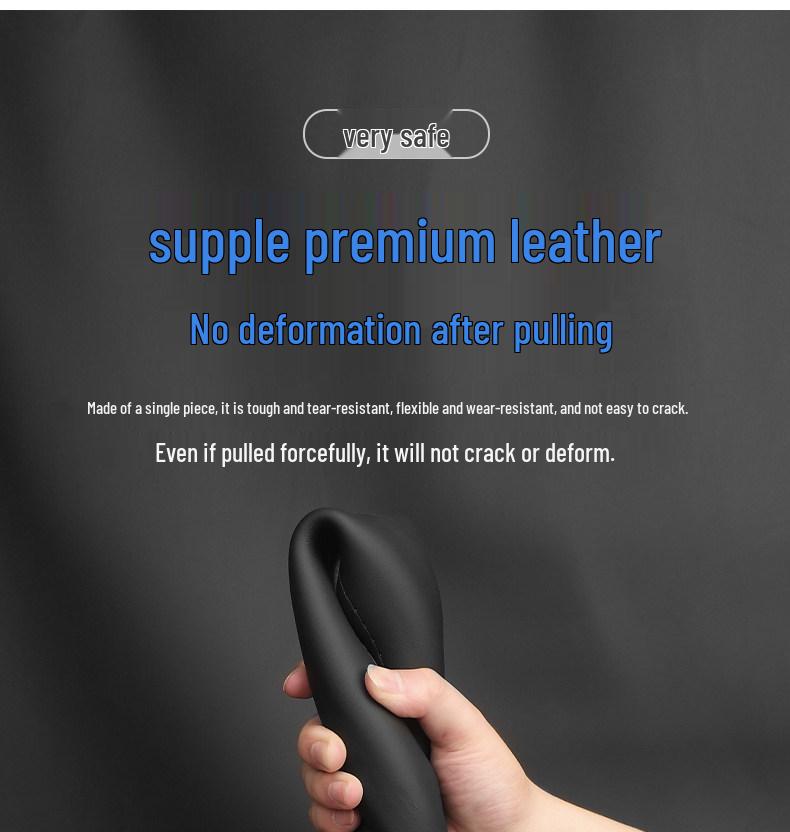 Zeekr Steering Wheel Cover: Ultra-thin, Non-slip, Sweat-absorbing for Models X, 001, 007, 009 - All-season Use